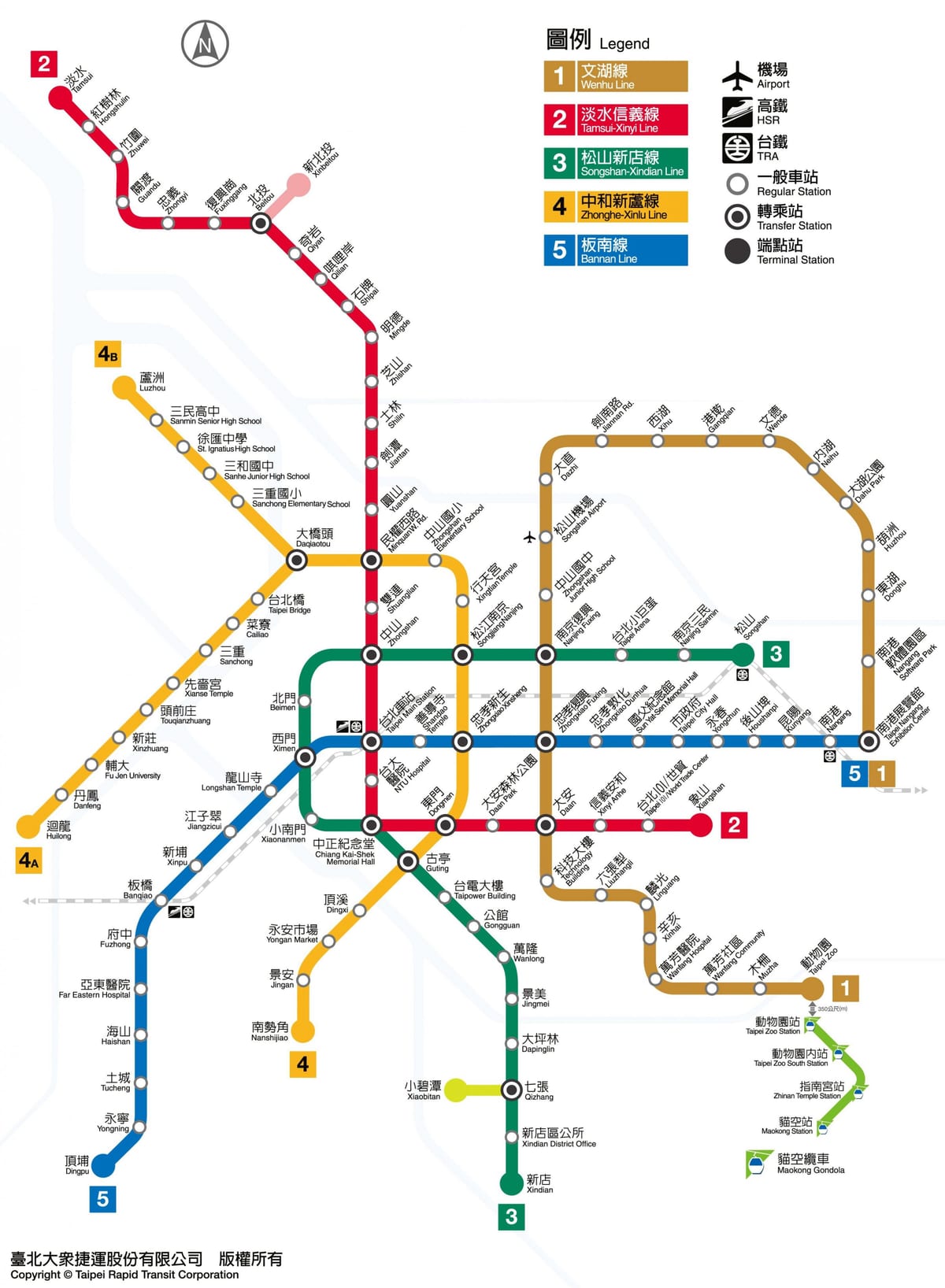 χάρτης της xinyi district