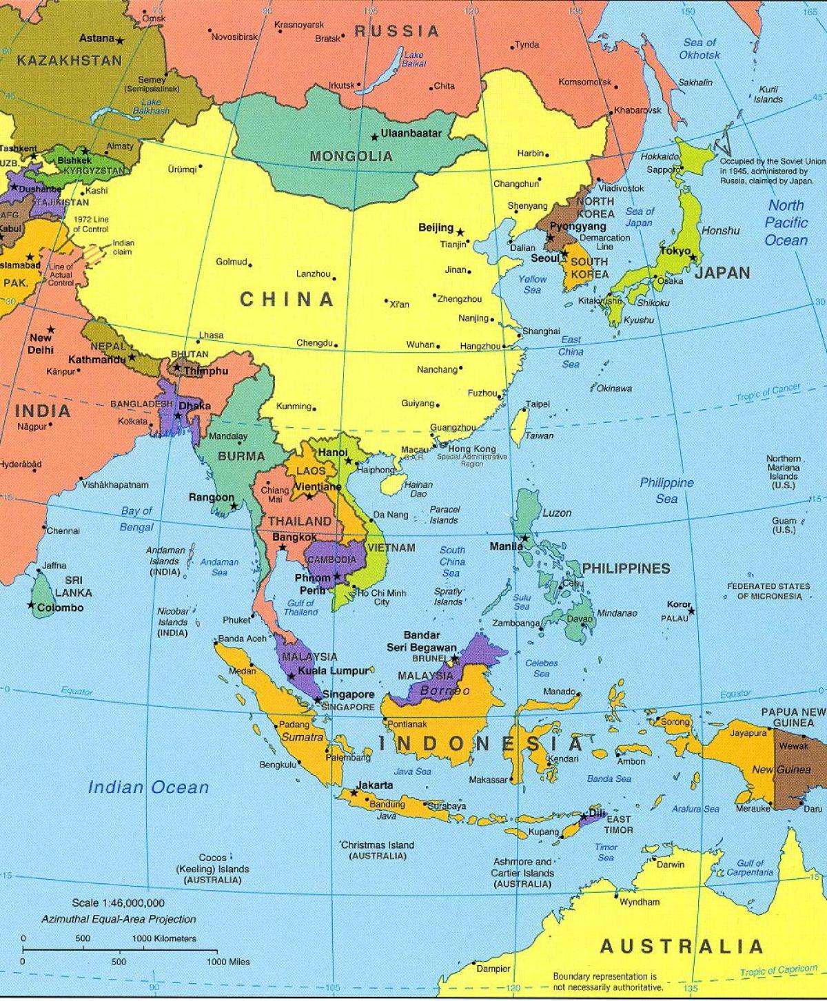 Ταϊπέι θέση στον παγκόσμιο χάρτη