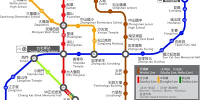 Thsr Taipei station χάρτης