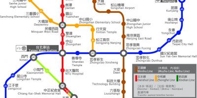 Thsr Taipei station χάρτης