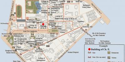 Εθνικό πανεπιστήμιο της ταϊβάν χάρτη της πανεπιστημιούπολης