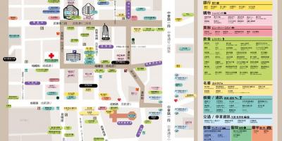 Ximending shopping district χάρτης